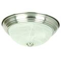 Yosemite Home Decor 2 Lt Flush Mount-in Satin Nickel Finish JK101-11SN